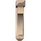 Ekena Millwork Westlake Arts and Crafts Smooth Bracket w/ Offset Brace, Douglas Fir, 5 1/2"W x 22"D x 26"H BKT0604X22X26WTL03SDF - alternate 3